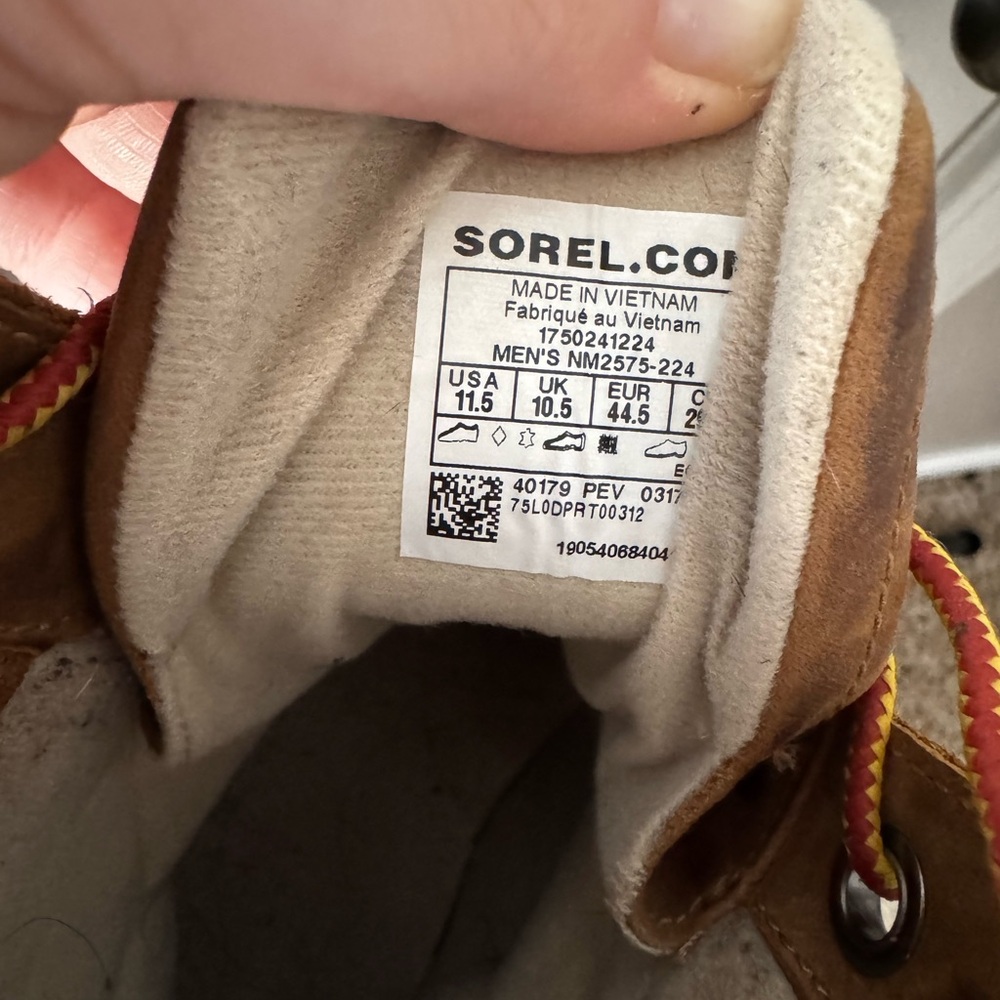 SOREL Men's Duck Boots - Size 11.5 - Picture 7 of 8